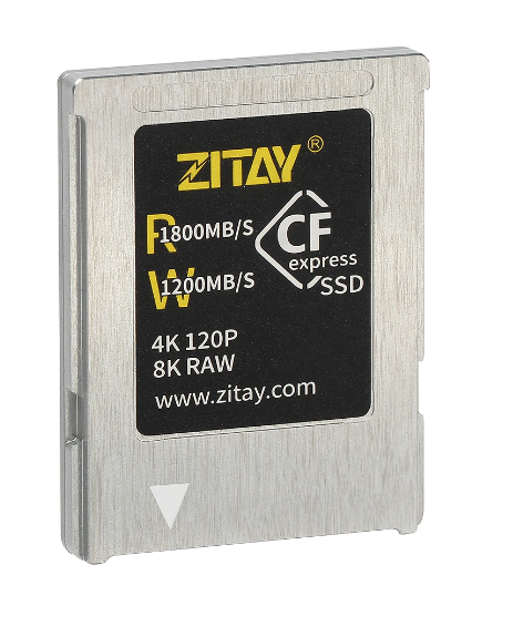 Адаптер ZITAY CF express SSD Converter Card to NVME M.2 2230 Nikon Z6 Z7 Z9 Canon RC R5 R5C Panasonic GH6