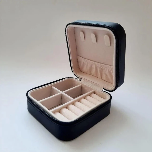 Мінішкатулка для прикрас. Чорна, фото 1