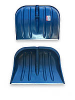 Лопата снігоприбиральна Woffmann (без держака) цинкова пластина, з ручкою