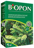 Комплексне мінеральне добриво Biopon для хвойних рослин, 1кг