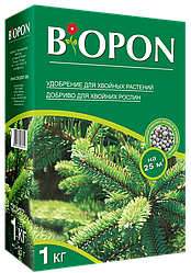 Комплексне мінеральне добриво Biopon для  хвойних рослин, 1кг