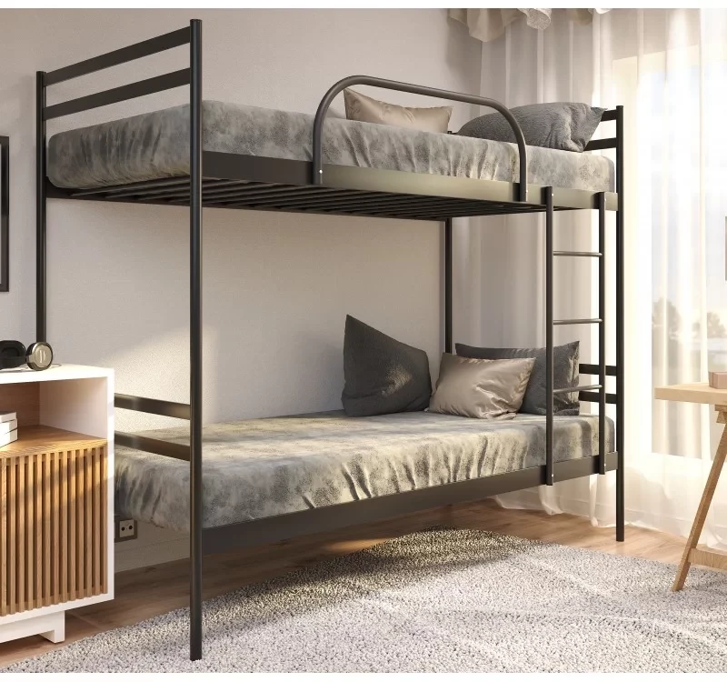 Двоярусне ліжко COMFORT DUO 190x80 см з 2 ортопедичними матрацами ЕКО-41