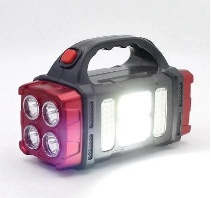 Портативний ліхтарик TORCH з power bank і сонячної панелі