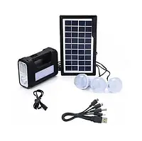 Портативна сонячна станція power bank, Li-Ion акум., сонячна батарея, ЗП 220V