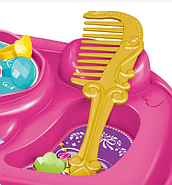 Дитячий набір перукаря для дівчинки (12+ елементів у наборі, органайзер-підставка, в коробці) KL 3099, фото 2