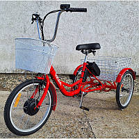 Электровелосипед HAPPY S (Red) (трицикл) Новинка