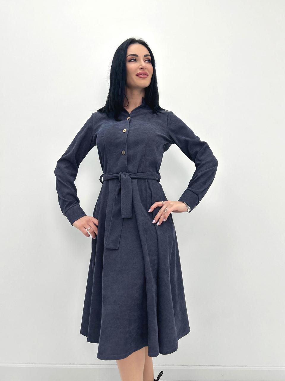 Вельветова сукня міді "Ofelia", фото 1