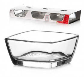 Набір квадратних соусниць Токіо скляних 65х65мм 6 шт Pasabache 53682