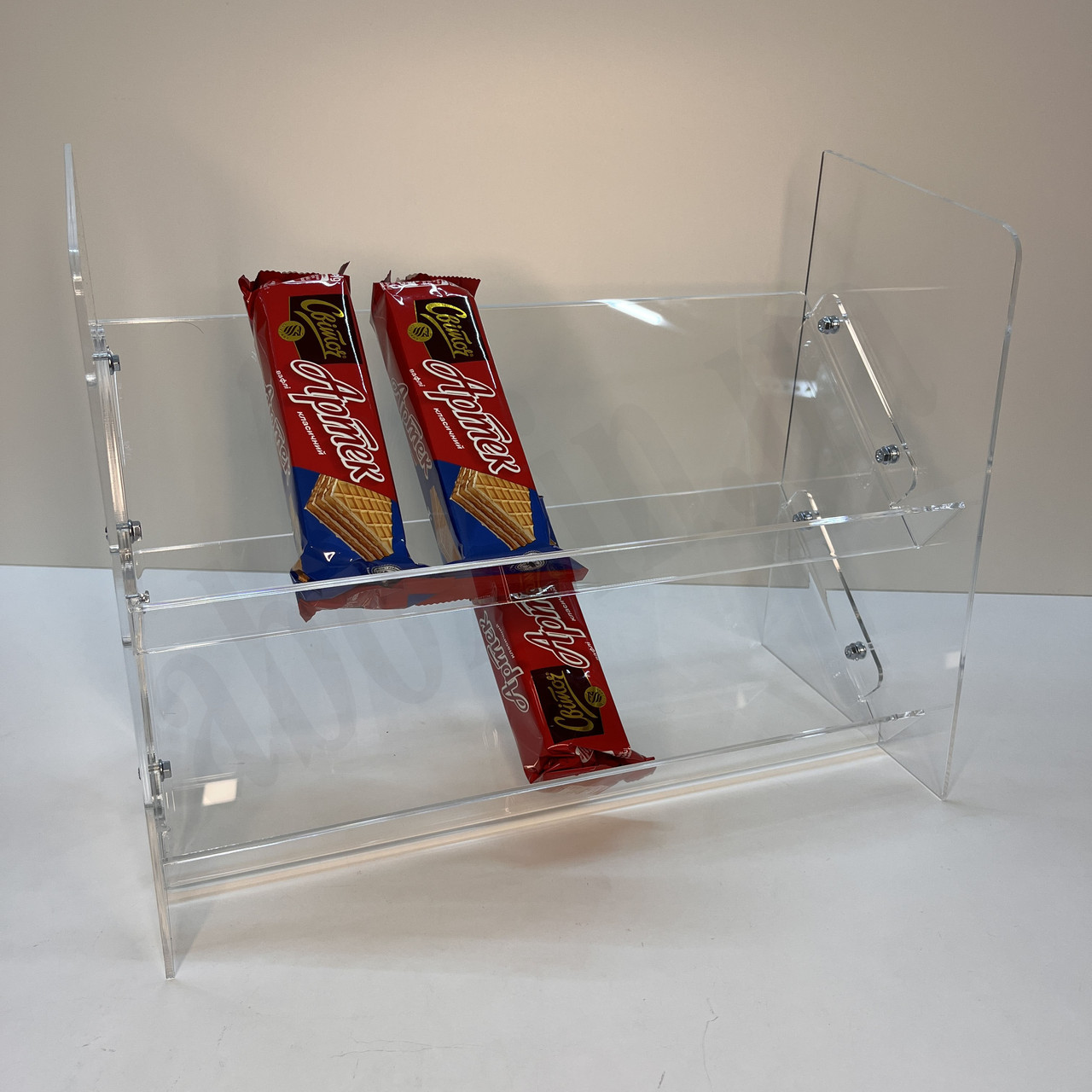 Вітрина прикасова для солодощів | 2 полиці