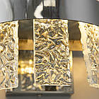 Світлодіодне бра LED 18 Вт кришталеве колір каркасу хром D-939/2CH, фото 4