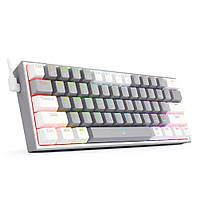 Механическая игровая клавиатура, REDRAGON Fizz K617 RGB, Red Switch 60%