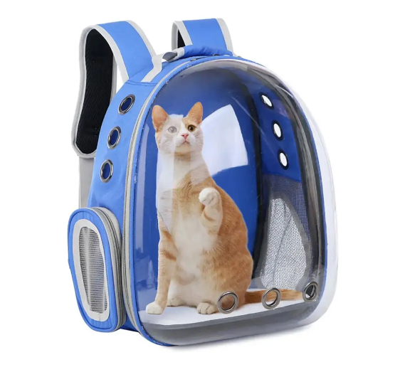 Рюкзак для тварин, Рюкзак для перенесення тварин прозорий, Прозорий рюкзак для кота