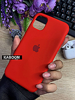 Чехол с открытым низом на Айфон 11 Про Оранжевый | iPhone 11 Pro SoftCase Orange