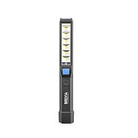 Лампа-інсп. Brevia LED Pen Light 6SMD+1W LED, 150lm, 900mAh, microUSB, блістер