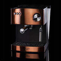 Кофеварка бытовая электрическая 850 Вт Кофеварка эспрессо для дома Adler AD (Домашние кофеварки)