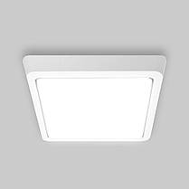 Світильник LED DLS-12W WHITE, 15х15см,1080Лм,5500К,білий/матовий, пластик,LUMINARIA