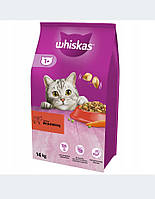Сухий корм для котів Whiskas яловичина 14 кг