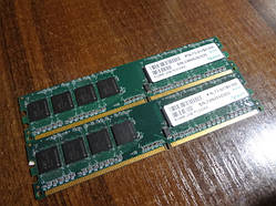 Оперативна пам'ять DDR2 2х 512mb Apacer PC2-5300