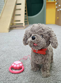 Собачка на повідку інтерактивна M 49124