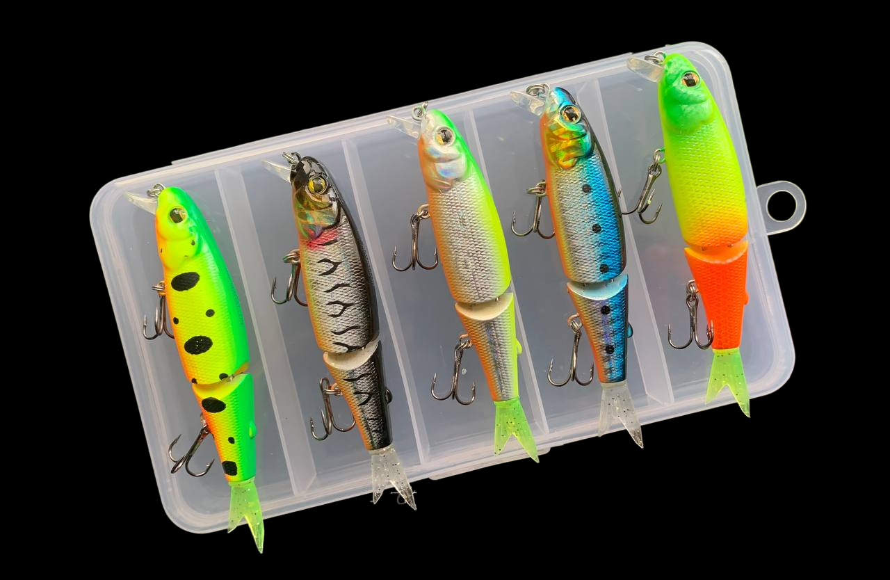 Набір Воблерів на щуку Fishing Tiny Magallon 88  SP 7.2g (набір 5шт+коробка)