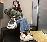 Жіночі Брендові капці Louis Vuitton Закриті з Чотирилистим Клевером для удачі білі 40 розмір, фото 4