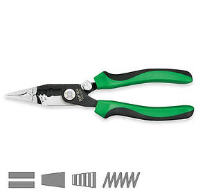 Плоскогубці електрика багатофункціональні 8" 200 мм TOPTUL DFBG2208