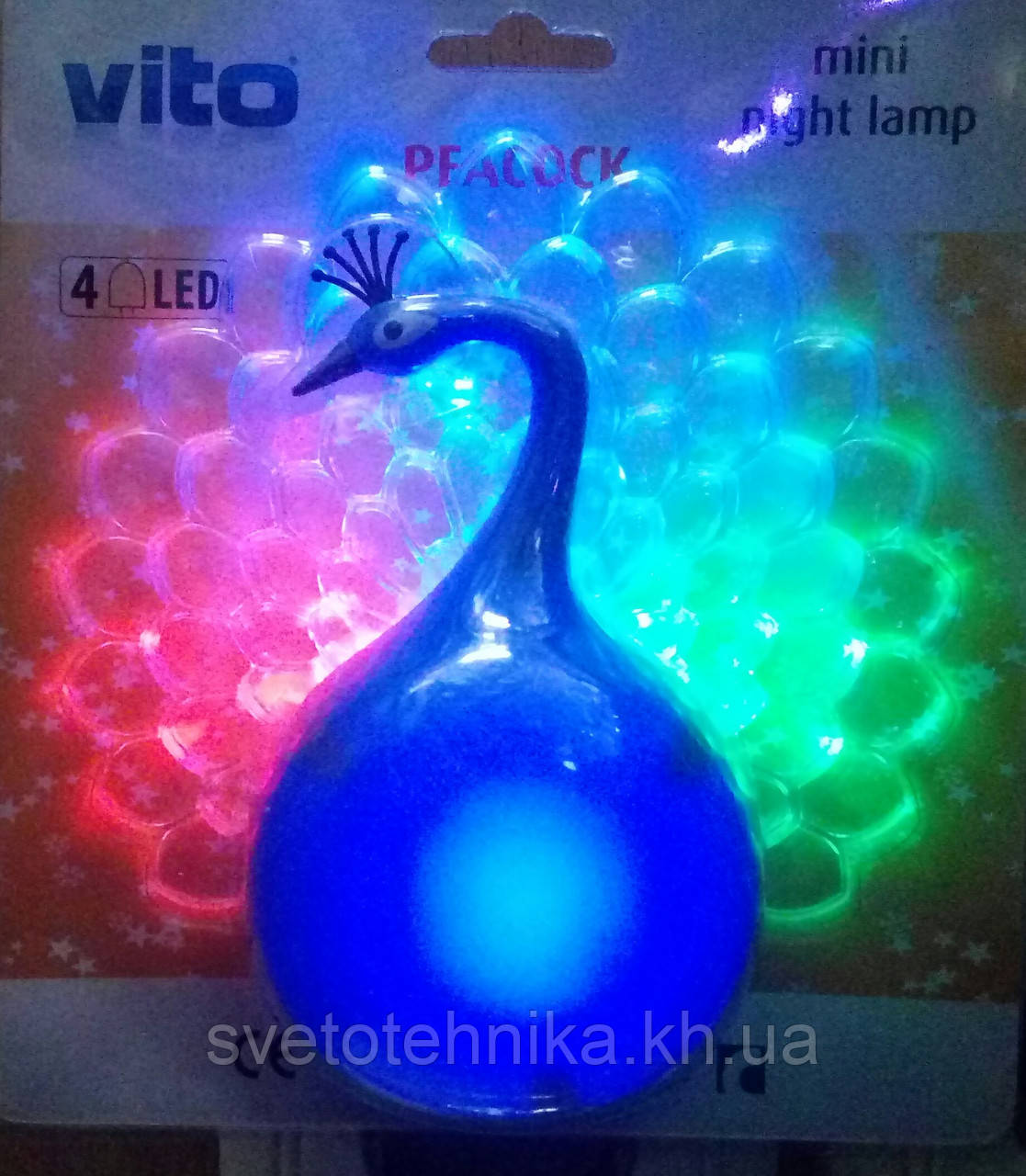 Светильник ночной светодиодный с фотоэлементом ( ночник) VITO 
