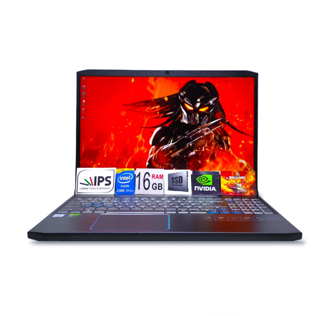 Ігровий ноутбук Acer Predator Helios 300 15.6 IPS 144Hz Core i7-9750H 16GB SSD512GB Nvidia GTX 1660TI 6GB