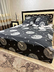 2 постільна білизна сіра сімейний розмір, фото 2