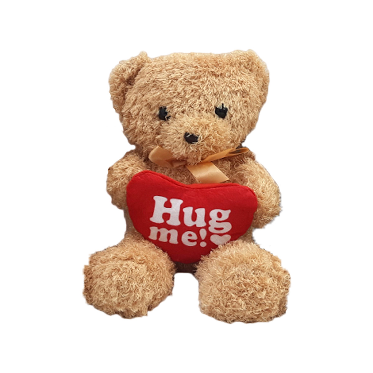 М'яка іграшка "Ведмедик Hug my" коричнева 25 см.