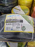 Шланг поливальний садовий AquaPulse "Black Crystal" 3/4" (19 мм) бухта 50 метрів, фото 3