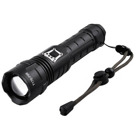 Ліхтар BL-717B-P99, ULTRA BRITE, ЗУ Type-C, 1х26650, ремінець на руку, фото 1