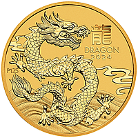 Золота монета Австралії "Lunar III - Рік Дракона" 15,55 грам 2024 р.
