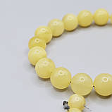 Браслет 100% натуральний бурштин 18 намистин 10,5г, фото 4