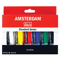 Набор акриловых красок AMSTERDAM STANDARD 6х20мл