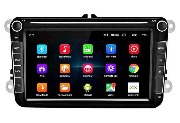 Штатна магнітола Volkswagen UNIVERSAL Android 12 K8021 2+16GB- IPS-Carplay