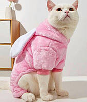 Флісовий костюм для котів «Зайчик»