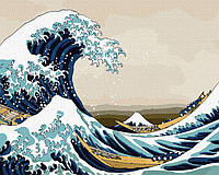 Картина по номерам Идейка Большая волна в Канагаве ©Кацусика Хокусай 40х50см KHO2756 набор для росписи по