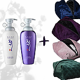 Акційний набір регенеруючий Шампунь та Кондиціонер + оксамитова косметичка Daeng Gi Meo Ri Vitalizing, фото 2