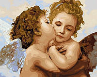 Картина по номерам Babylon VP430 Поцелуй ангела ХудМоро Густав 40х50см в коробке набор для росписи по цифрам