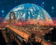 Картина по номерам Brushme Сан-Франциско 40х50см BRM8312 набор для росписи по цифрам