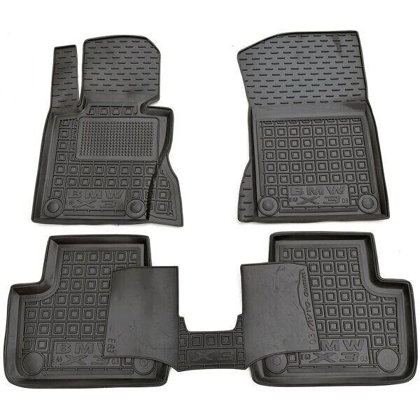 Килимки в салон BMW X3 (E83) 2004-2010 (Avto-Gumm) Автогум