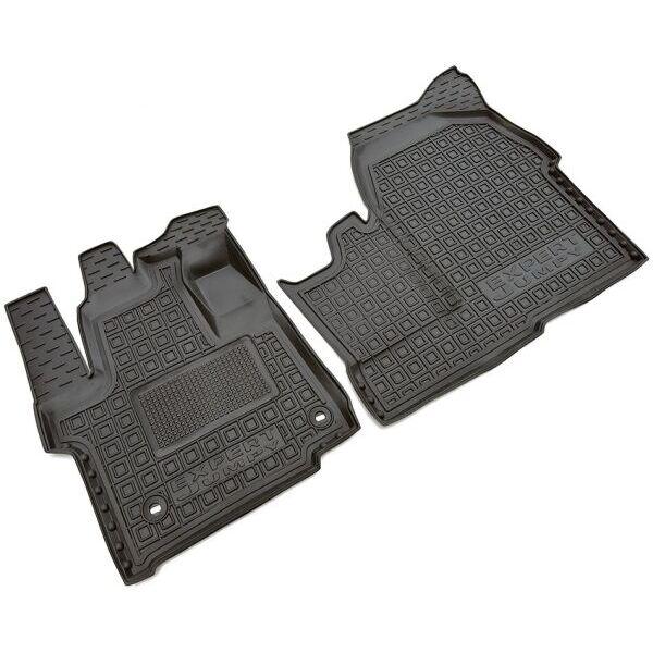 Килимки в салон Peugeot Expert 2017- (1+2) вантаж. передні Автогум (Avto-Gumm)