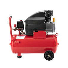 Компресор 24 л, 1500 Вт, 220 В, 8 атм, 206 л/хв. INTERTOOL PT-0010, фото 3