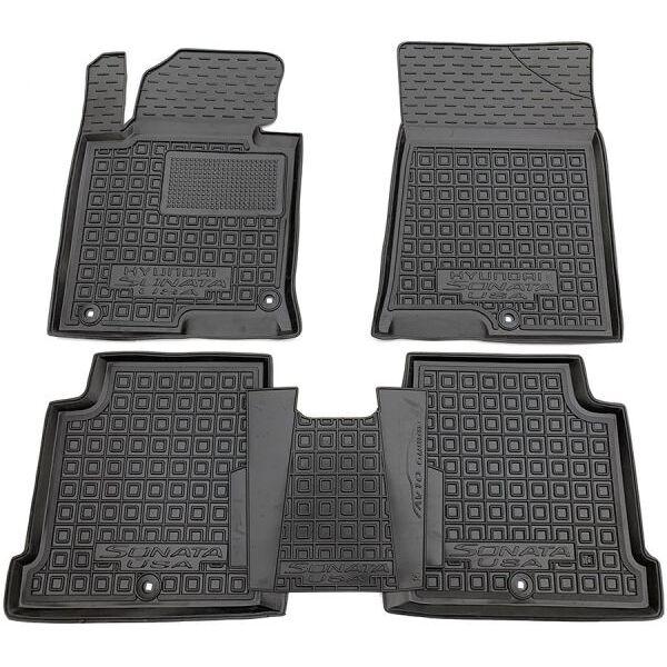 Килимки в салон Hyundai Sonata LF/8 2016- USA Автогум (Avto-Gumm)