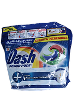 Капсулы для стирки DASH Power Pods Tecnologia 4 в 1 Extra- Smacchiante 35 шт