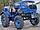 Міні-трактор або мототрактор БУЛАТ Т25 Мастер із триточкою, фрезою 140 см, двокорпусний плуг, передня гідравліка, фото 6