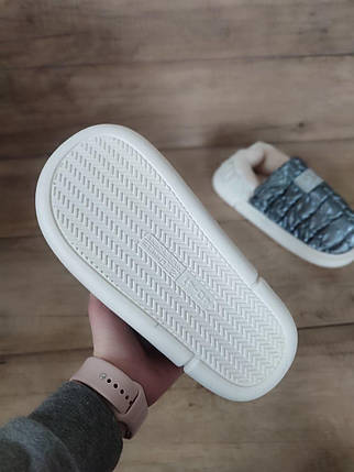 Дутики UGG GREY короткие угги меховые низкие не промокающие зимние теплые, фото 4