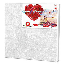 Картина за номерами Danko Toys Cappadocia 40x40 см KpNe-40х40-02-03 набір для розпису за цифрами