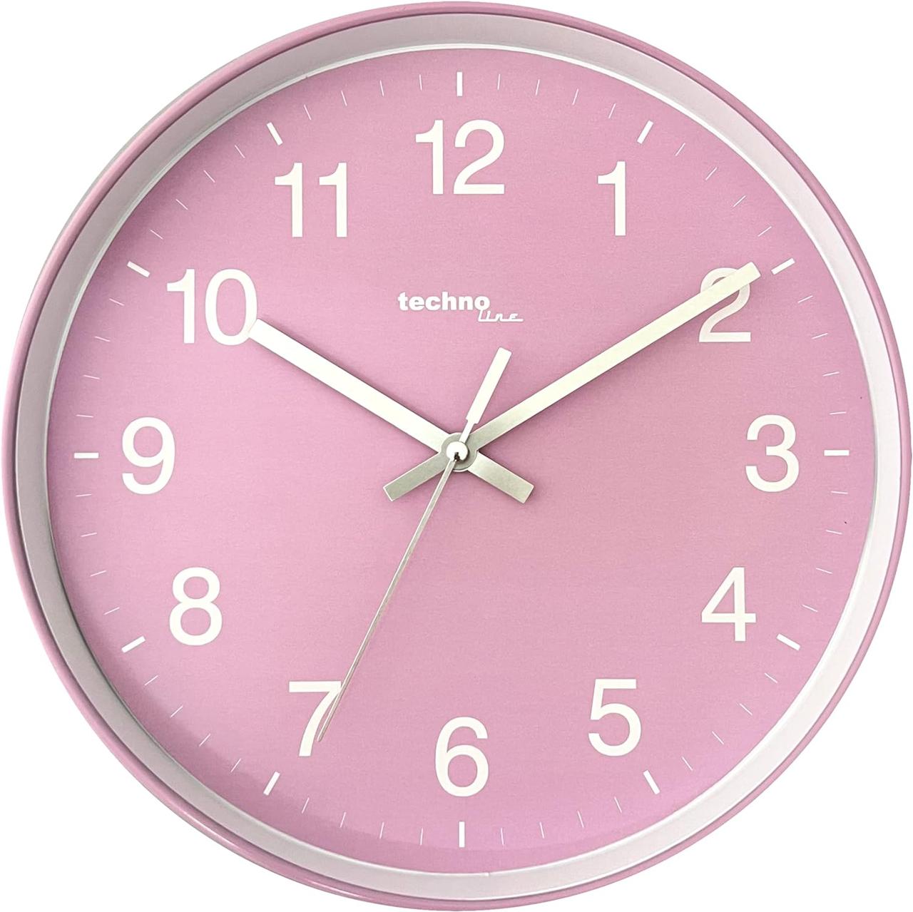 Годинник настінний кварцовий Technoline WT7530 (Pink)